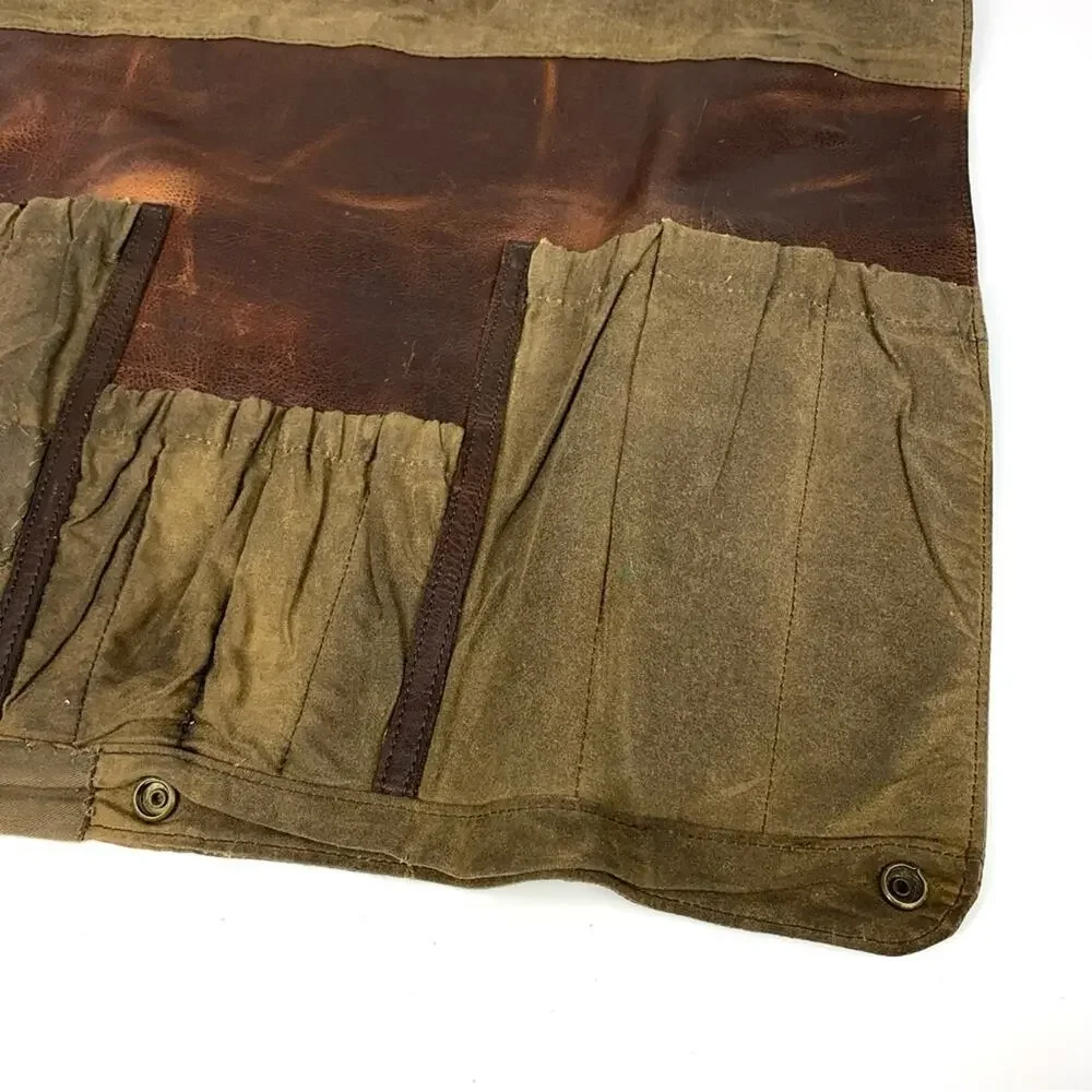 MOORE & GILES Meehan Bar Rollup Canvas & Leather